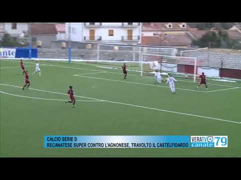 Calcio Serie D – La Recanatese asfalta l’Agnonese nel recupero, il Castelfidardo crolla in Molise
