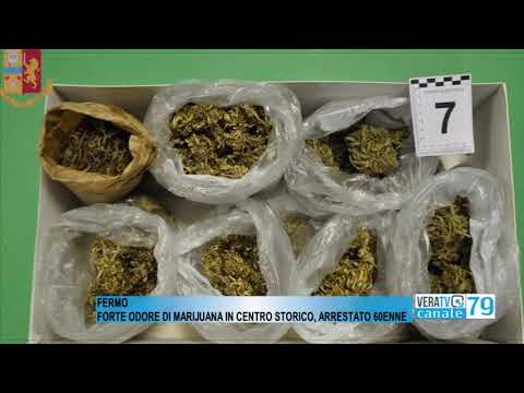 Fermo – Forte odore di marijuana in centro storico, arrestato 60 enne