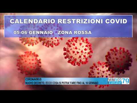 Coronavirus – Approvato il nuovo decreto, ecco cosa si potrà fare fino al 15 gennaio