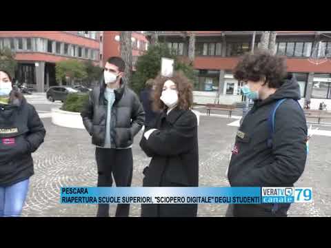 Pescara – Riaprono le scuole superiori, ma alcuni studenti protestano