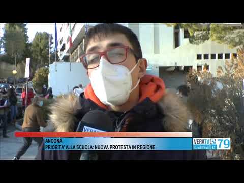 Ancona – Priorità alla scuola, nuova protesta del comitato in Regione