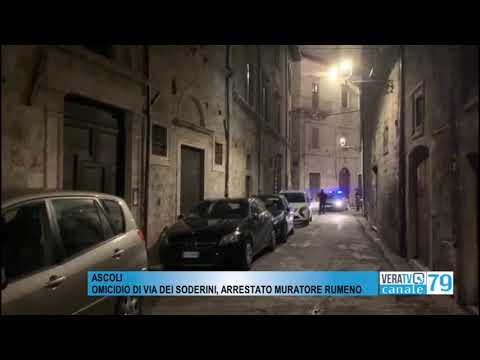 Ascoli – Omicidio in via Soderini, arrestato muratore rumeno