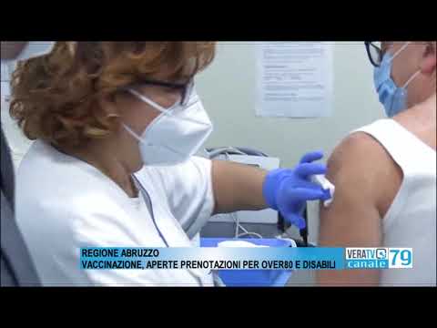 Regione Abruzzo – Vaccini anticovid, si apre la seconda fase dedicata agli anziani