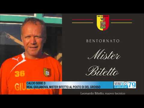 Calcio Serie D – Il Real Giulianova esonera Del Grosso, al suo posto Bitetto