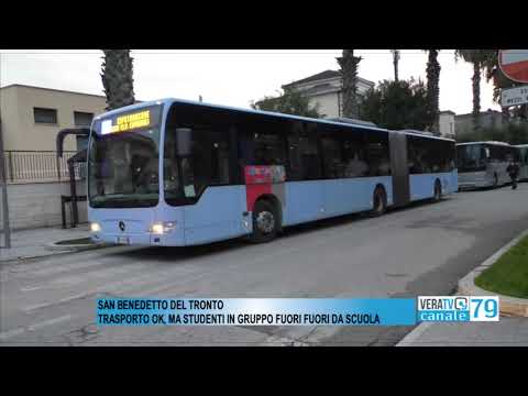 San Benedetto – Riaprono le superiori: trasporti ok, ma assembramenti fuori dagli istituti