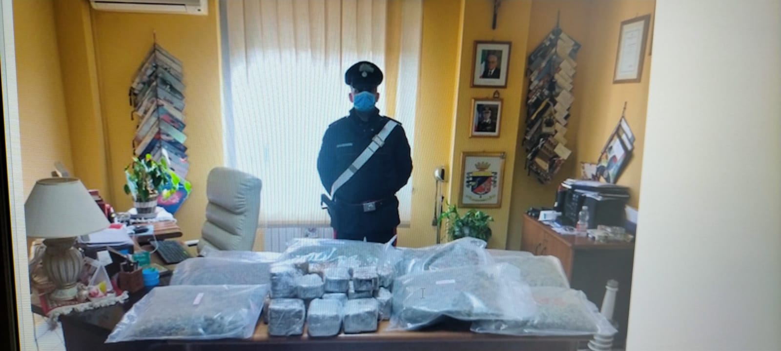 Val Vibrata – Sequestrati 26 chili di droga dai carabinieri