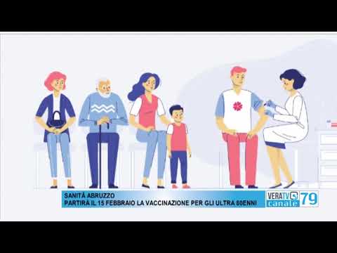 Regione Abruzzo – Al via il 15 febbraio la vaccinazione per gli ultraottantenni
