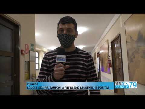 Pesaro – Scuole sicure, tamponi a più di cinquemila studenti e solo 16 positivi