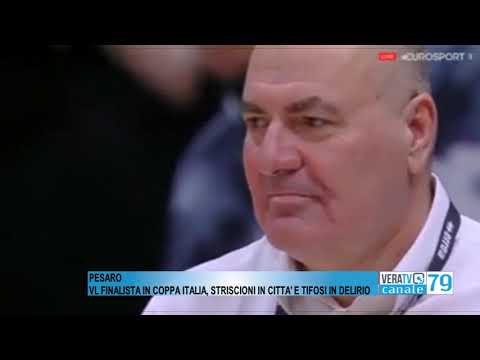 Basket – Pesaro finalista in Coppa Italia, striscioni in città e tifosi in delirio