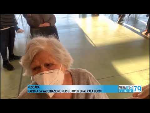Pescara – Vaccinati i primi 140 anziani: “Un segnale di speranza”