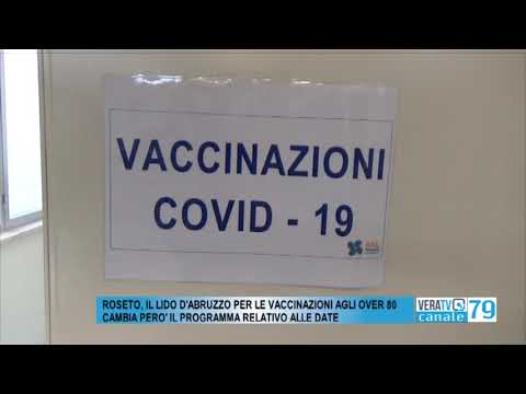 Roseto – Vaccinazioni agli over 80 al Lido d’Abruzzo