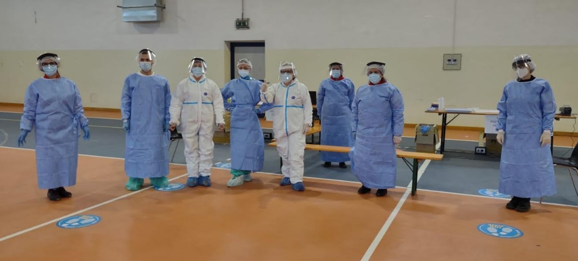 San Benedetto – Croce Rossa a supporto dello screening di massa, oltre 100 volontari in azione