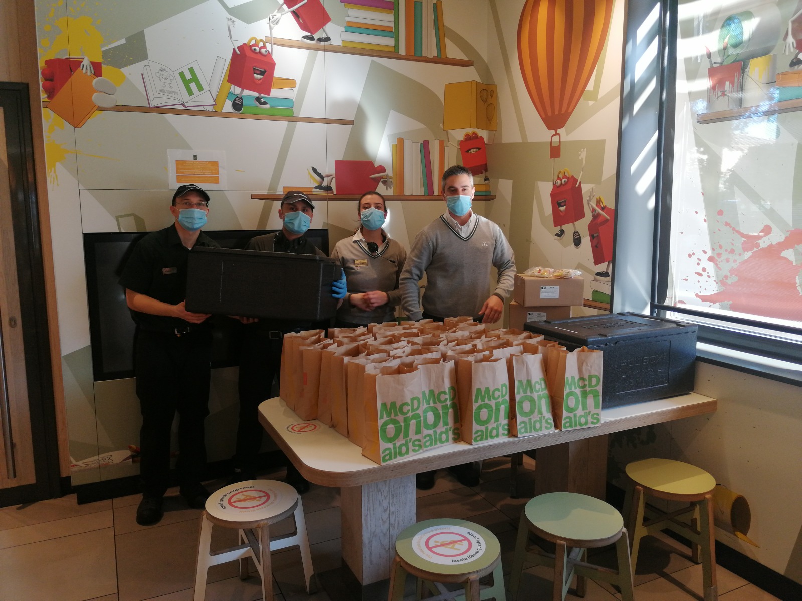 Ancona – “Sempre aperti a donare”: 100.000 pasti caldi alle mense per i bisognosi