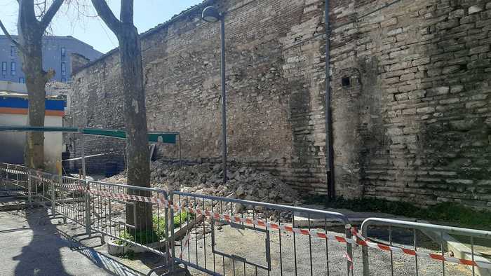 Fabriano – Maltempo provoca crollo allo storico convento delle suore
