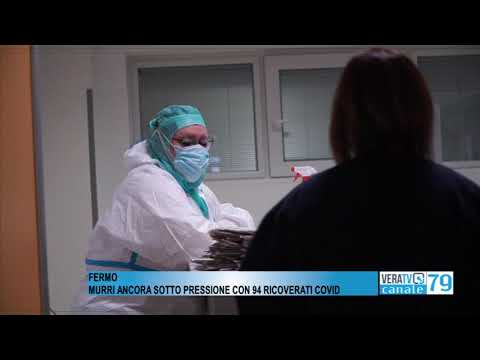 Fermo – Ospedale Murri sotto pressione, 94 ricoverati Covid