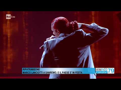 Ripatransone – Marco Lanciotti a Sanremo con Achille Lauro, e il paese è in festa