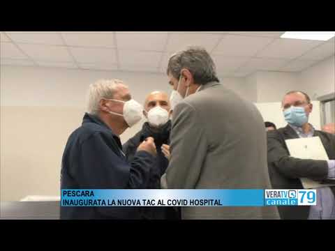 Pescara – Inaugurata la nuova Tac al covid hospital