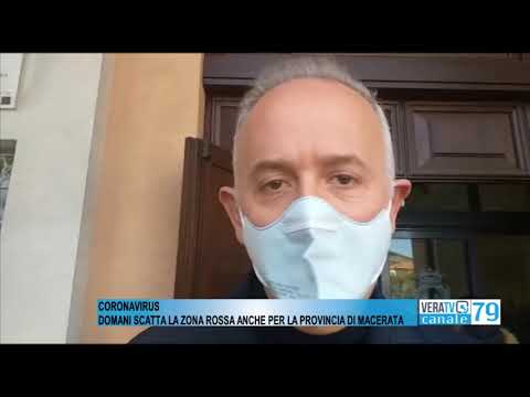 Coronavirus – Zona rossa per la provincia di Macerata, Ciarapica: “Numeri preoccupanti”