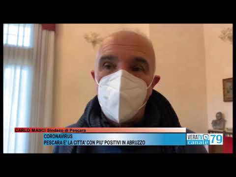 Coronavirus – Pescara è la città con più positivi in Abruzzo