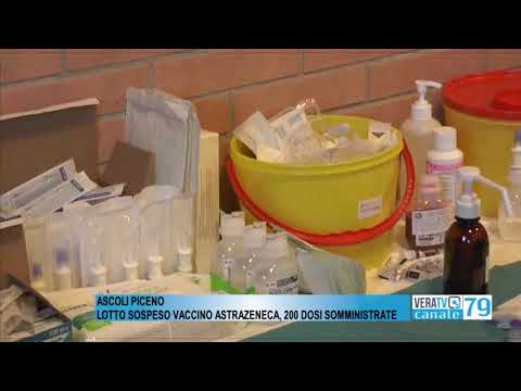 Ascoli – Lotto sospeso del vaccino Astrazeneca, un prof: “Io l’ho fatto, ho avuto paura ma sto bene”