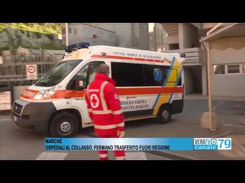 Coronavirus – Ospedali al collasso nelle Marche, un fermano trasferito fuori regione