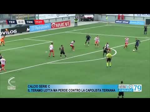 Calcio Serie C – Teramo combattivo, ma al Bonolis passa la Ternana