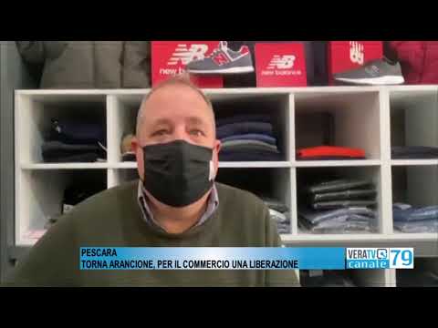 Coronavirus – Pescara torna in zona arancione, i commercianti possono respirare