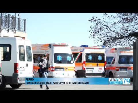 Fermo – Contagi stabili, ma l’ospedale Murri va decongestionato