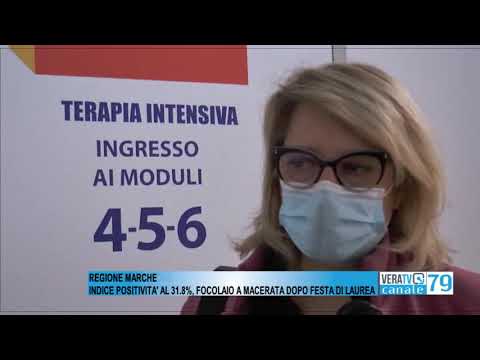 Coronavirus – Altri 265 positivi nelle Marche, focolaio a Macerata dopo una festa di laurea