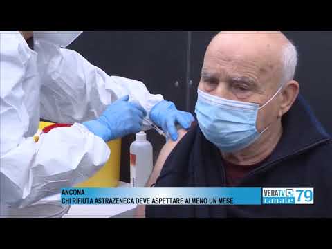 Ancona – Vaccini covid, chi rifiuta Astrazeneca deve aspettare almeno un mese