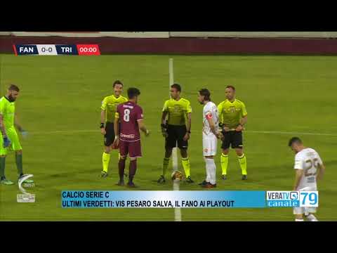 Calcio Serie C – Ultimi verdetti: Vis Pesaro salva, Fano ai playout