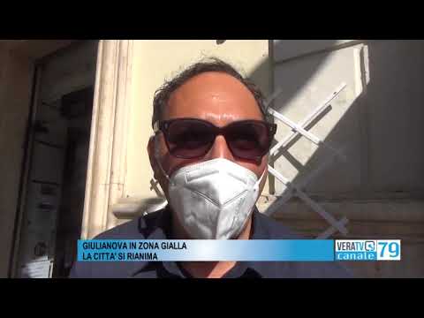 Giulianova – La città torna in zona gialla e i cittadini si rianimano
