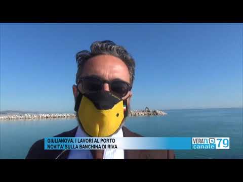 Giulianova – Lavori al porto, novità sulla banchina di riva