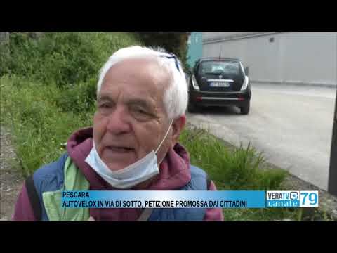 Pescara – Autovelox in via di Sotto, petizione promossa dai residenti
