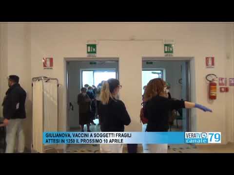 Giulianova – Vaccini ai soggetti fragili, 1.250 le persone che hanno già prenotato