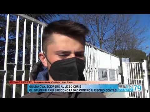 Giulianova – Sciopero al liceo Curie, gli studenti chiedono la didattica a distanza