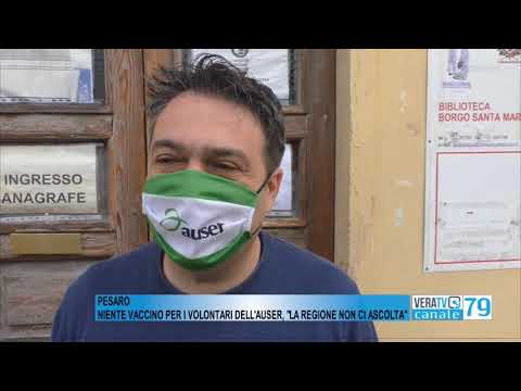 Pesaro – Niente vaccino per i volontari dell’Auser: “La Regione non ci ascolta”