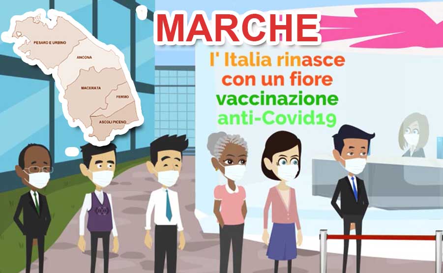 Da ieri la Regione Marche ha raggiunto oltre 9.000 inoculazioni al giorno
