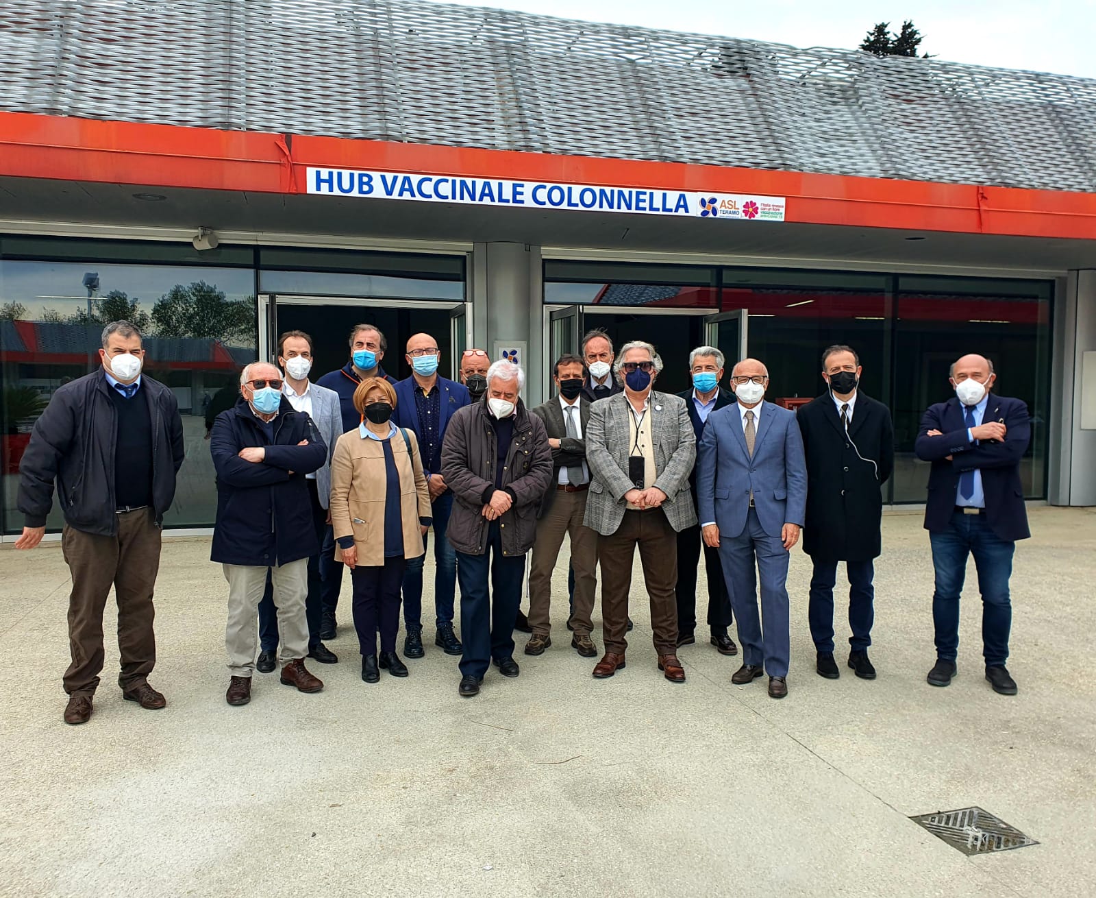 Covid: inaugurato hub vaccinale di Colonnella con 400 somministrazioni