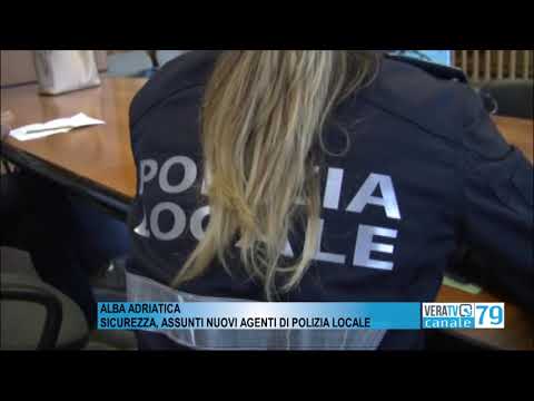 Alba Adriatica – Sicurezza, assunti nuovi agenti di polizia locale