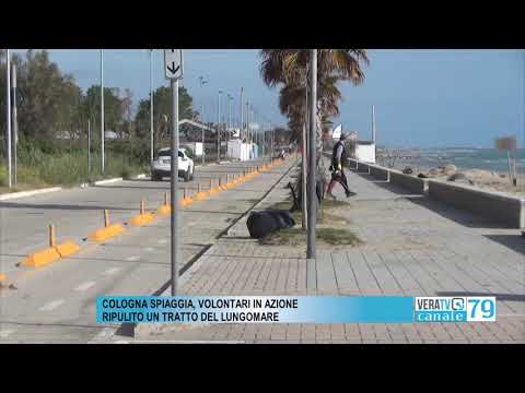 Cologna Spiaggia – Volontari in azione, ripulito un tratto del lungomare