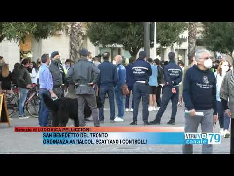 San Benedetto – Primo sabato di ordinanza anti-alcol, tanta gente e controlli in centro