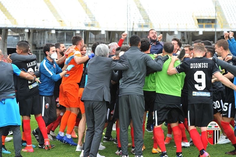 Calcio serie B – Ascoli, girone di ritorno da sesto posto
