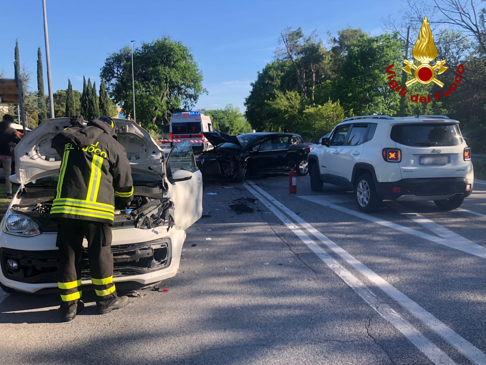 Incidente stradale a Senigallia: due feriti