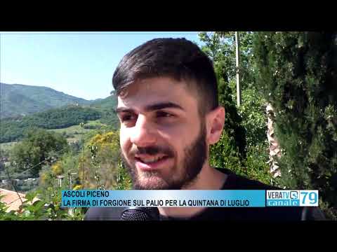 Ascoli Piceno – La firma di Forgione sul Palio per la Quintana di luglio