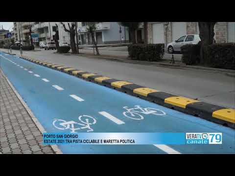 Porto San Giorgio – Stagione estiva tra pista ciclabile e ‘maretta’ politica