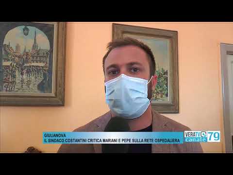 Giulianova – Il sindaco Costantini critica Mariani e Pepe sulla rete ospedaliera