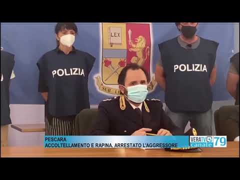 Pescara – Accoltellamento e rapina in piazza, arrestato l’aggressore