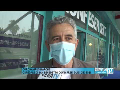 Coronavirus – Due decessi nelle Marche, l’ospedale di San Benedetto torna covid free