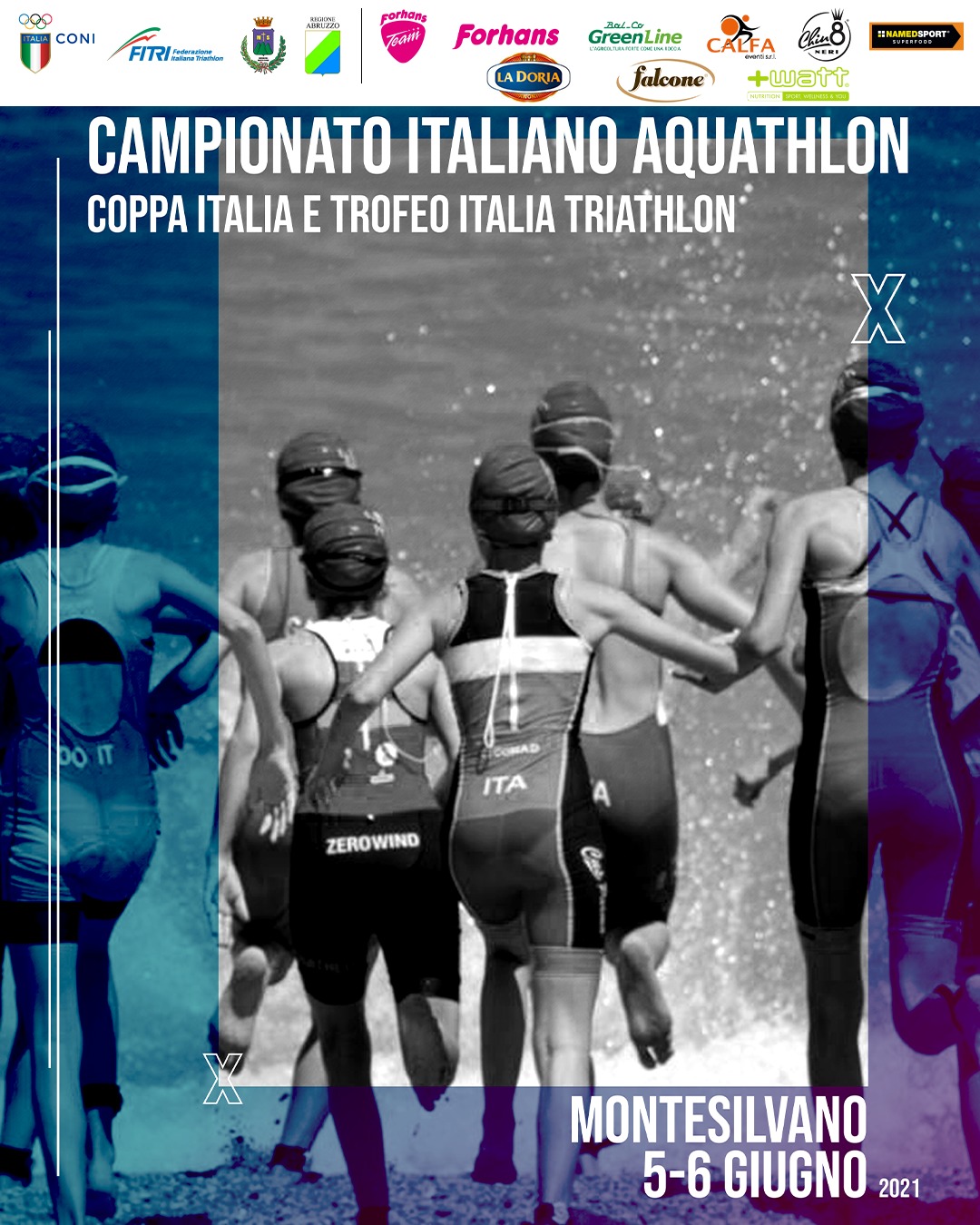 Montesilvano: i campionati italiani di Triathlon giovanile il 5 e il 6 giugno